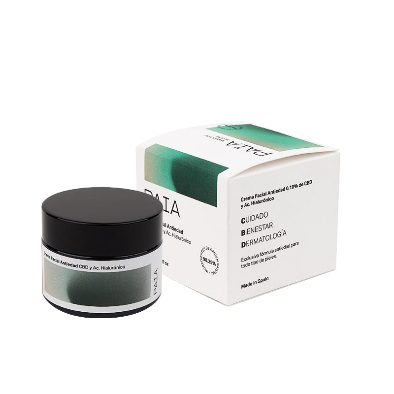 * Crema Facial Antiedad 0,10% CBD