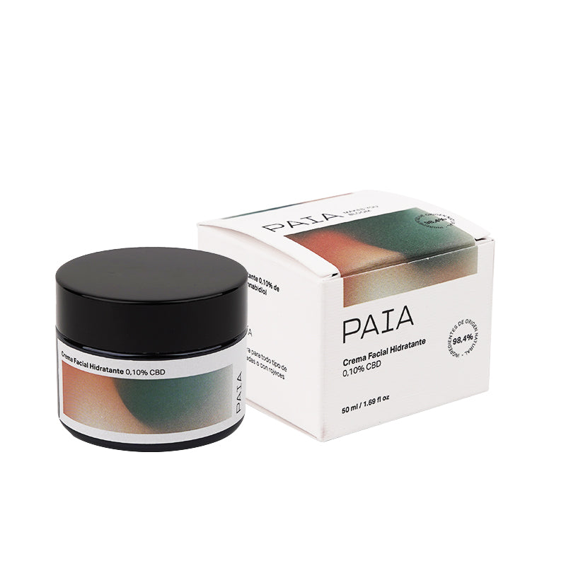 * Crema Facial Hidratante 0,10% CBD
