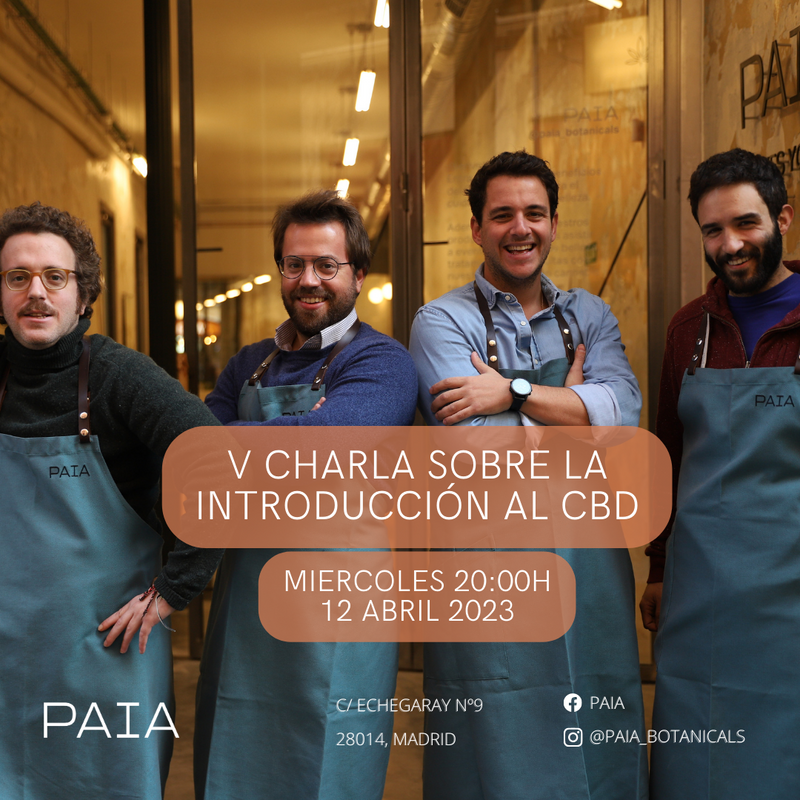 V Charla de Introducción al CBD